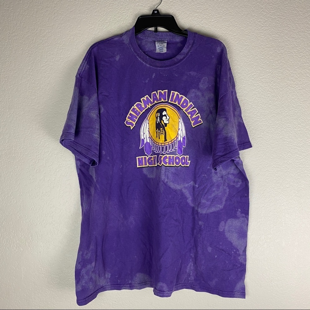 Jerzees Purple Tie Dye Shirt Size 3XL